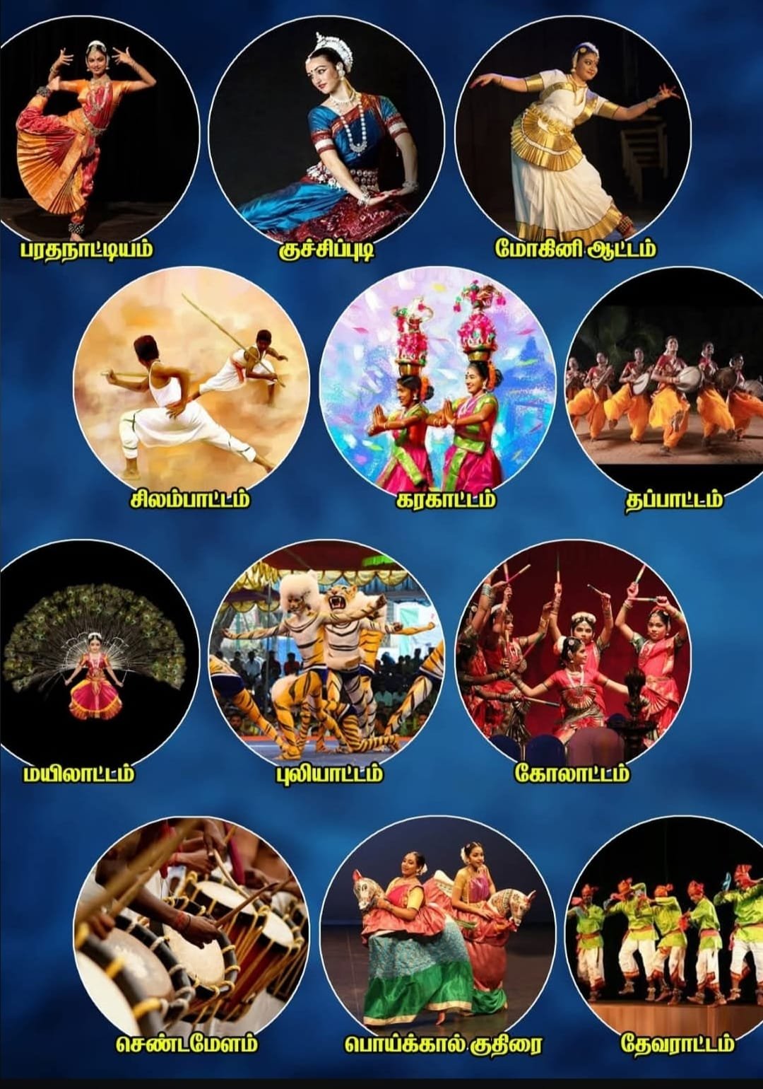 Traditional dancers preparing for performance
